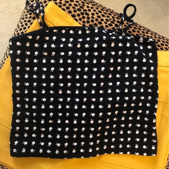 Zara mustard mini skort - Picture 7 of 7